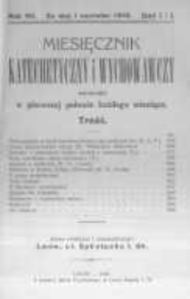 Miesięcznik Katechetyczny i Wychowawczy. 1918 R.7 nr5-6