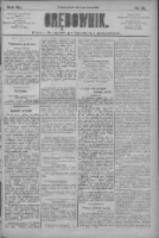 Orędownik: pismo dla spraw politycznych i społecznych 1910.03.04 R.40 Nr51