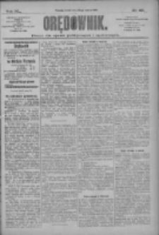 Orędownik: pismo dla spraw politycznych i społecznych 1910.03.23 R.40 Nr67