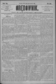 Orędownik: pismo dla spraw politycznych i społecznych 1910.04.19 R.40 Nr89