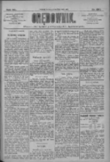 Orędownik: pismo dla spraw politycznych i społecznych 1910.05.01 R.40 Nr100