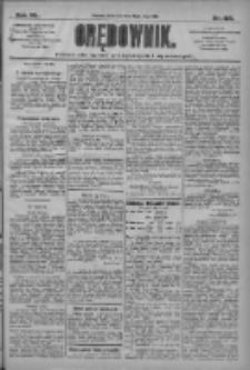 Orędownik: pismo dla spraw politycznych i społecznych 1910.05.08 R.40 Nr105