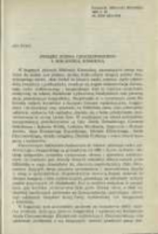 Związki Józefa Chociszewskiego z Biblioteką Kórnicką. Pamiętnik Biblioteki Kórnickiej Z. 18.