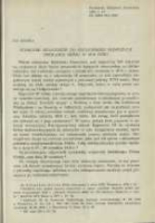Stosunek senatorów do królewskiej propozycji zwołania sejmu w 1619 roku. Pamiętnik Biblioteki Kórnickiej Z. 18.