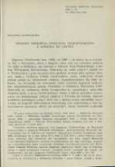 Projekt przejścia Zygmunta Celichowskiego z Kórnika do Lwowa. Pamiętnik Biblioteki Kórnickiej Z. 18.