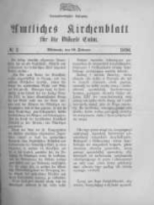 Amtliches Kirchenblatt für die Diöcese Culm. 1890.02.19 no.2