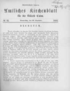Amtliches Kirchenblatt für die Diöcese Culm. 1892.12.29 no.12