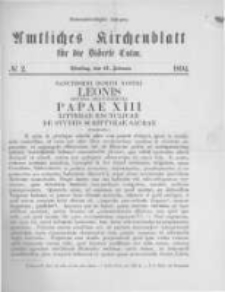 Amtliches Kirchenblatt für die Diöcese Culm. 1894.02.27 no.2