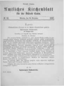 Amtliches Kirchenblatt für die Diöcese Culm. 1897.12.20 no.12