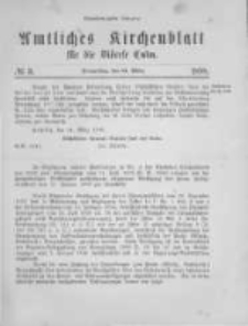 Amtliches Kirchenblatt für die Diöcese Culm. 1898.03.31 no.3