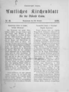 Amtliches Kirchenblatt für die Diöcese Culm. 1898.10.22 no.10