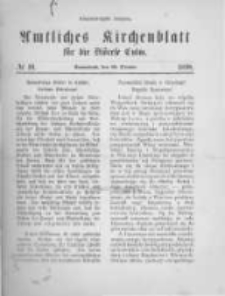 Amtliches Kirchenblatt für die Diöcese Culm. 1898.10.22 no.10