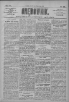 Orędownik: pismo dla spraw politycznych i społecznych 1910.05.24 R.40 Nr117