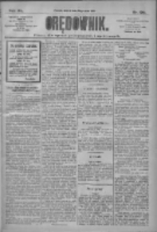 Orędownik: pismo dla spraw politycznych i społecznych 1910.05.28 R.40 Nr120