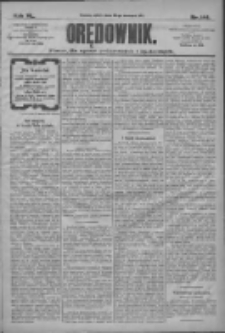 Orędownik: pismo dla spraw politycznych i społecznych 1910.06.25 R.40 Nr144