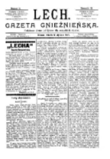 Lech. Gazeta Gnieźnieńska: codzienne pismo polityczne dla wszystkich stanów 1897.01.12 R.2 Nr8