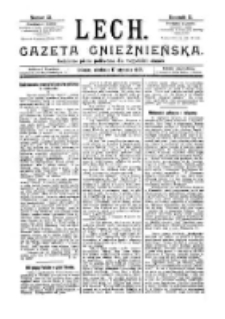 Lech. Gazeta Gnieźnieńska: codzienne pismo polityczne dla wszystkich stanów 1897.01.17 R.2 Nr13