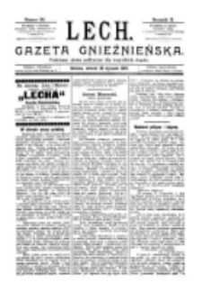 Lech. Gazeta Gnieźnieńska: codzienne pismo polityczne dla wszystkich stanów 1897.01.26 R.2 Nr20