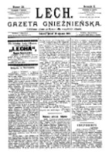 Lech. Gazeta Gnieźnieńska: codzienne pismo polityczne dla wszystkich stanów 1897.01.29 R.2 Nr23