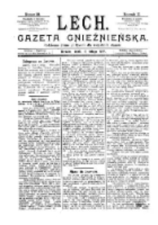 Lech. Gazeta Gnieźnieńska: codzienne pismo polityczne dla wszystkich stanów 1897.02.10 R.2 Nr32