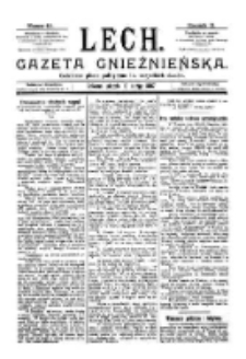 Lech. Gazeta Gnieźnieńska: codzienne pismo polityczne dla wszystkich stan&oacute;w 1897.02.19 R.2 Nr40