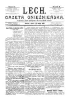 Lech. Gazeta Gnieźnieńska: codzienne pismo polityczne dla wszystkich stanów 1897.02.20 R.2 Nr41