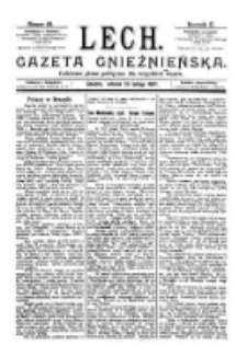 Lech. Gazeta Gnieźnieńska: codzienne pismo polityczne dla wszystkich stan&oacute;w 1897.02.23 R.2 Nr43