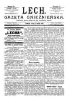 Lech. Gazeta Gnieźnieńska: codzienne pismo polityczne dla wszystkich stanów 1897.03.03 R.2 Nr50
