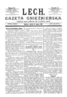 Lech. Gazeta Gnieźnieńska: codzienne pismo polityczne dla wszystkich stanów 1897.03.16 R.2 Nr61