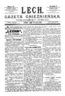 Lech. Gazeta Gnieźnieńska: codzienne pismo polityczne dla wszystkich stanów 1897.03.19 R.2 Nr64