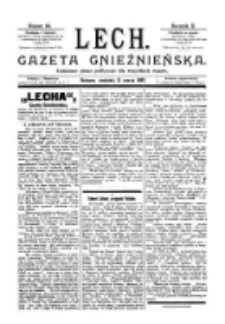 Lech. Gazeta Gnieźnieńska: codzienne pismo polityczne dla wszystkich stanów 1897.03.21 R.2 Nr65