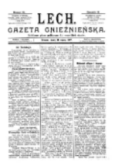 Lech. Gazeta Gnieźnieńska: codzienne pismo polityczne dla wszystkich stanów 1897.03.31 R.2 Nr72