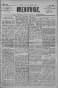 Orędownik: pismo dla spraw politycznych i społecznych 1910.07.21 R.40 Nr165
