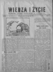 Wiedza i Życie: bezpłatny tygodnik ilustrowany do "Orędownika" 1913.07.02 R.2 Nr26