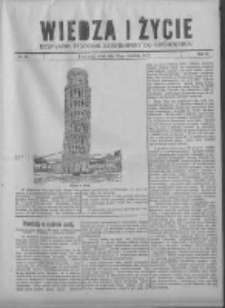 Wiedza i Życie: bezpłatny tygodnik ilustrowany do "Orędownika" 1913.09.24 R.2 Nr38