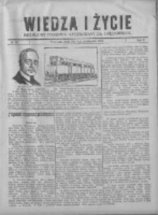 Wiedza i Życie: bezpłatny tygodnik ilustrowany do "Orędownika" 1913.10.08 R.2 Nr40