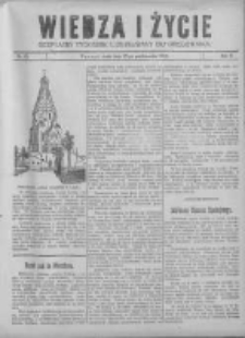 Wiedza i Życie: bezpłatny tygodnik ilustrowany do "Orędownika" 1913.10.22 R.2 Nr42