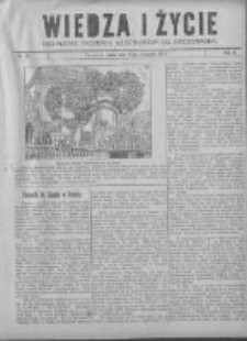Wiedza i Życie: bezpłatny tygodnik ilustrowany do "Orędownika" 1913.11.12 R.2 Nr45