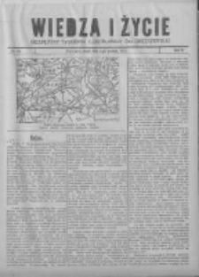 Wiedza i Życie: bezpłatny tygodnik ilustrowany do "Orędownika" 1913.12.03 R.2 Nr48
