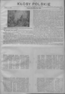 Kłosy Polskie: dodatek literacki i powieściowy do Orędownika 1913.07.20 R.5 Nr29