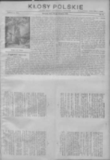 Kłosy Polskie: dodatek literacki i powieściowy do Orędownika 1913.08.24 R.5 Nr34