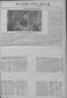 Kłosy Polskie: dodatek literacki i powieściowy do Orędownika 1913.11.23 R.5 Nr47