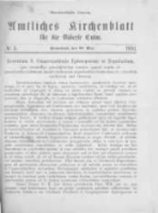 Amtliches Kirchenblatt für die Diöcese Culm. 1891.05.30 no.5