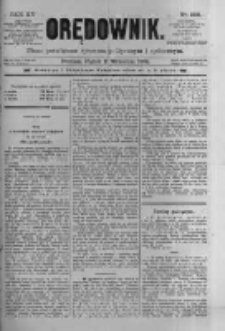 Orędownik: pismo poświęcone sprawom politycznym i spółecznym 1885.09.11 R.15 Nr206