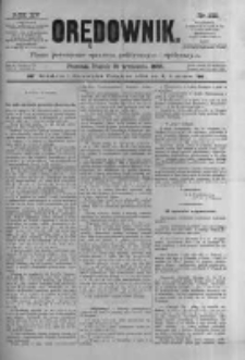 Orędownik: pismo poświęcone sprawom politycznym i spółecznym 1885.09.18 R.15 Nr212