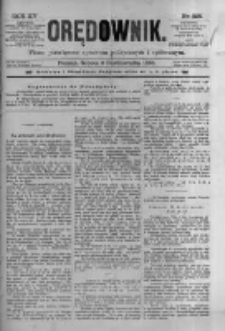 Orędownik: pismo poświęcone sprawom politycznym i spółecznym 1885.10.03 R.15 Nr225