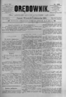 Orędownik: pismo poświęcone sprawom politycznym i spółecznym 1885.10.13 R.15 Nr233