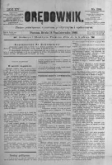 Orędownik: pismo poświęcone sprawom politycznym i spółecznym 1885.10.14 R.15 Nr234