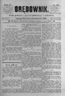 Orędownik: pismo poświęcone sprawom politycznym i spółecznym 1885.10.18 R.15 Nr238