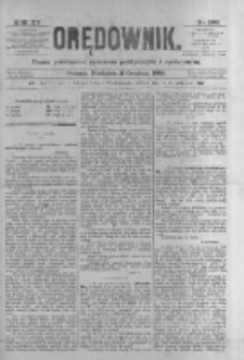 Orędownik: pismo poświęcone sprawom politycznym i spółecznym 1885.12.06 R.15 Nr280